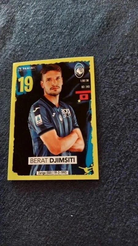 Panini / Sticker / Berat Djimsiti / Atalanta Bergamo / 2023-2024
